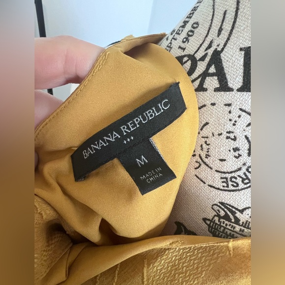 Two BR Blouses (White & Mustard) - Picture 5 of 10